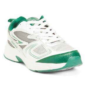 Women NAUTICA Perelto Retro Sneakers (White & Green)